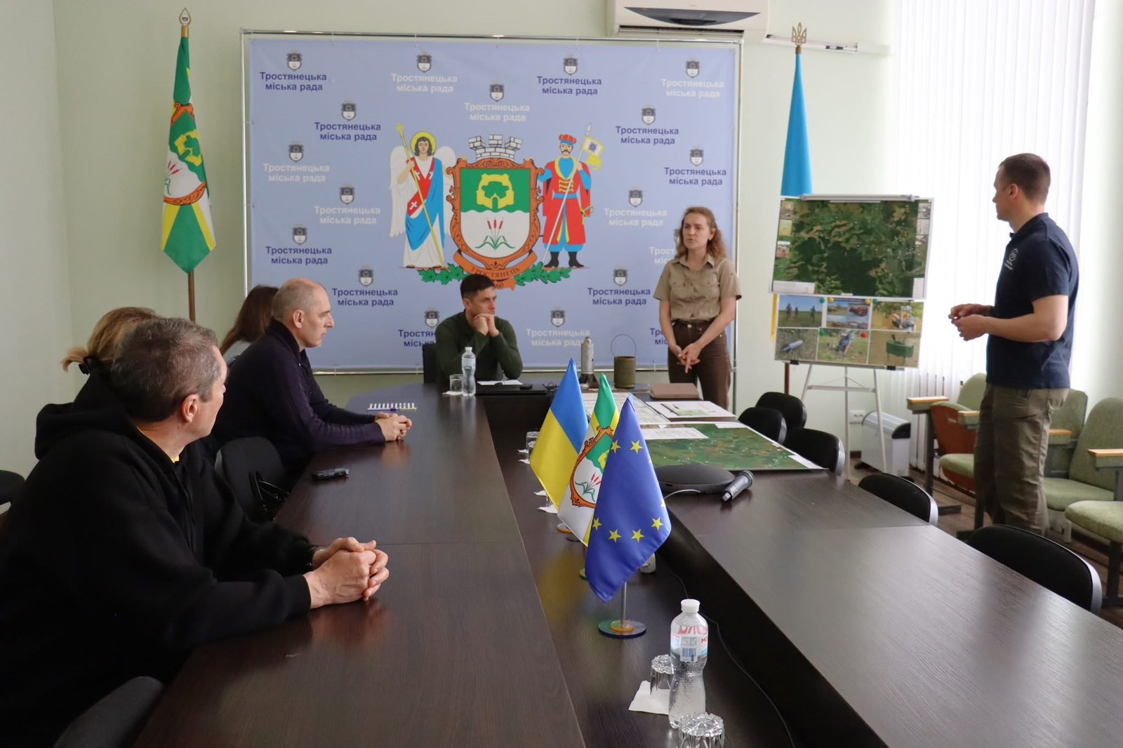 Вручення сертифікату про передавання відповідальності щодо очищення/розмінування територій міжнародною організацією з гуманітарного розмінування The HALO Trust Ukraine